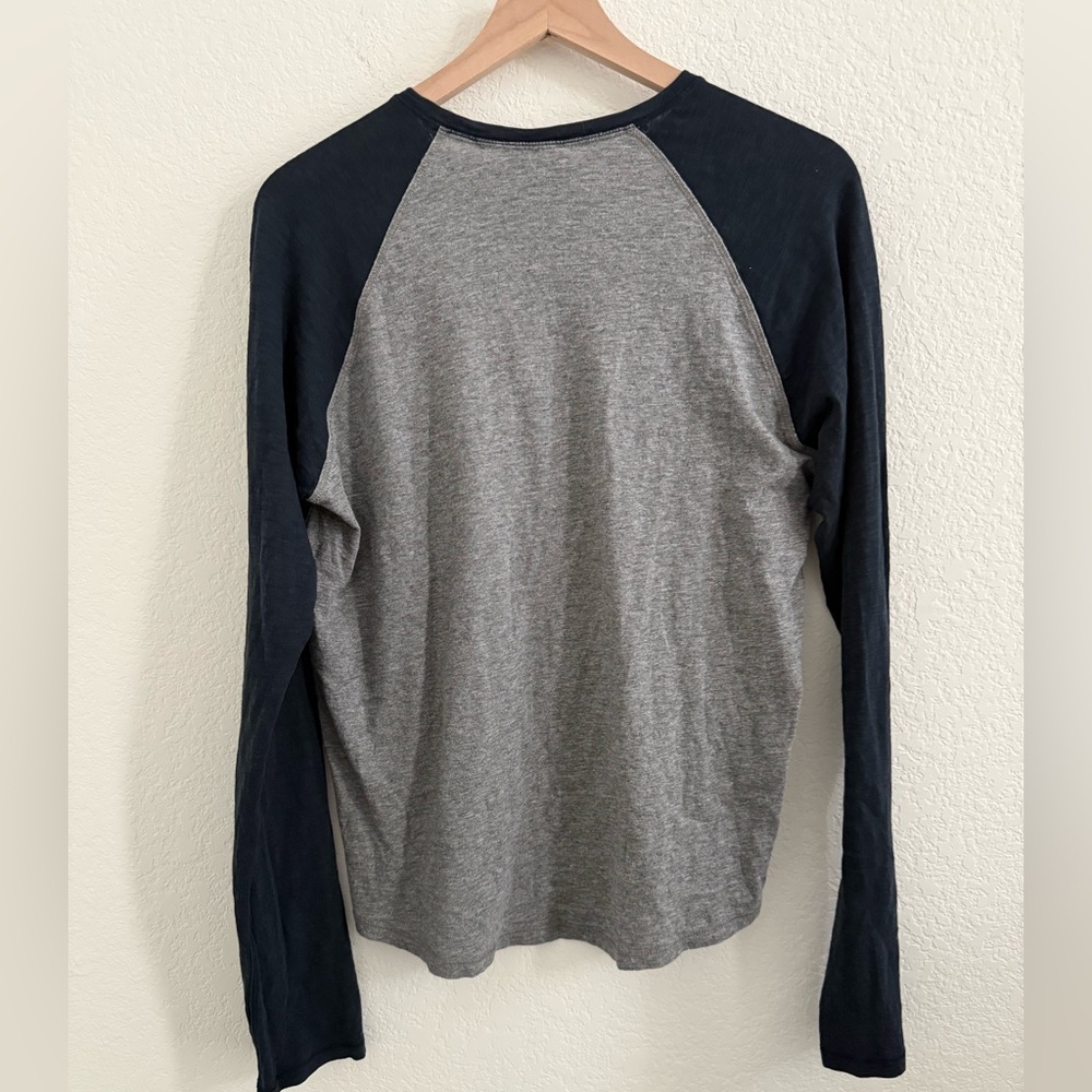 Vince // Cotton Baseball Long Sleeve - Picture 2 of 4